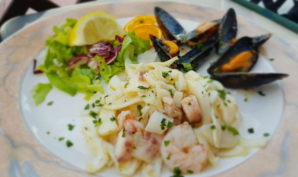 Antipasto di Mare, Ristorante Pizzeria La Scaletta, Castiglione della Pescaia